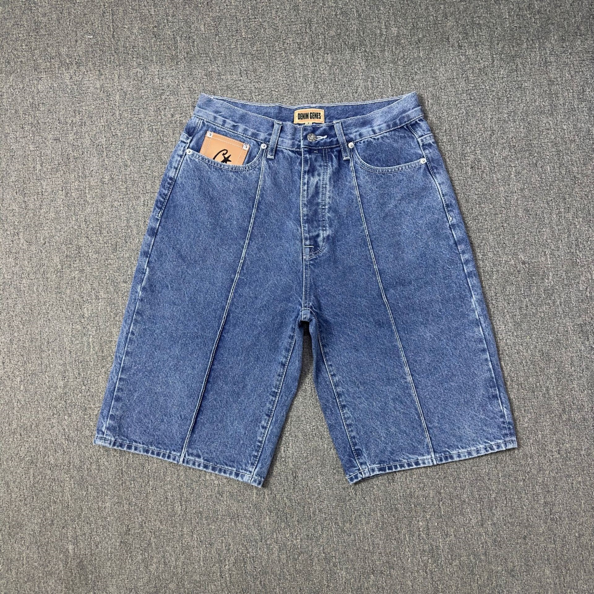 001 blue shorts