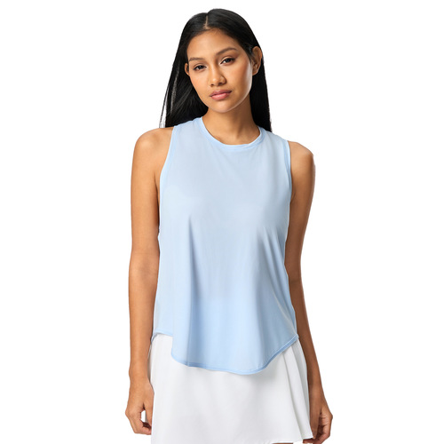 New quick-drying vest for women fitness yoga sleeveless shirt running breathable loose sports T-shirt summer S