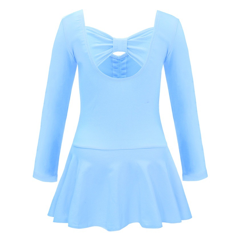 Ropa de baile para niños ropa de práctica Primavera de manga larga para niñas falda de Ballet para Niñas Ropa de clasificación de baile chino