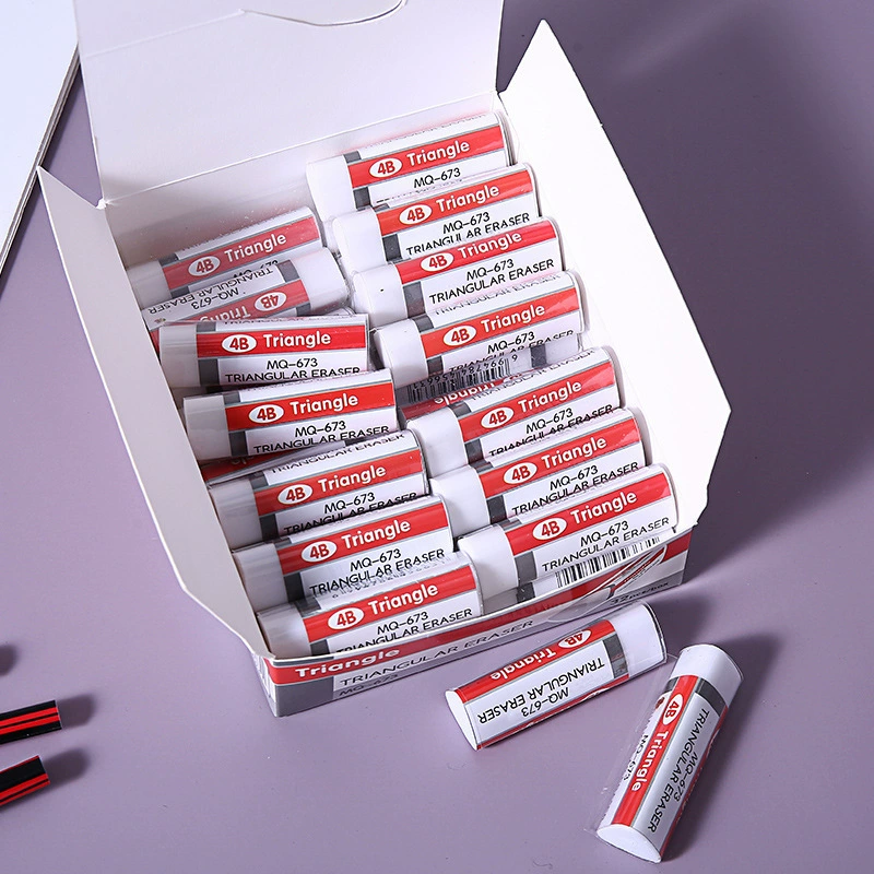 Art teaching two-color eraser for elementary school students