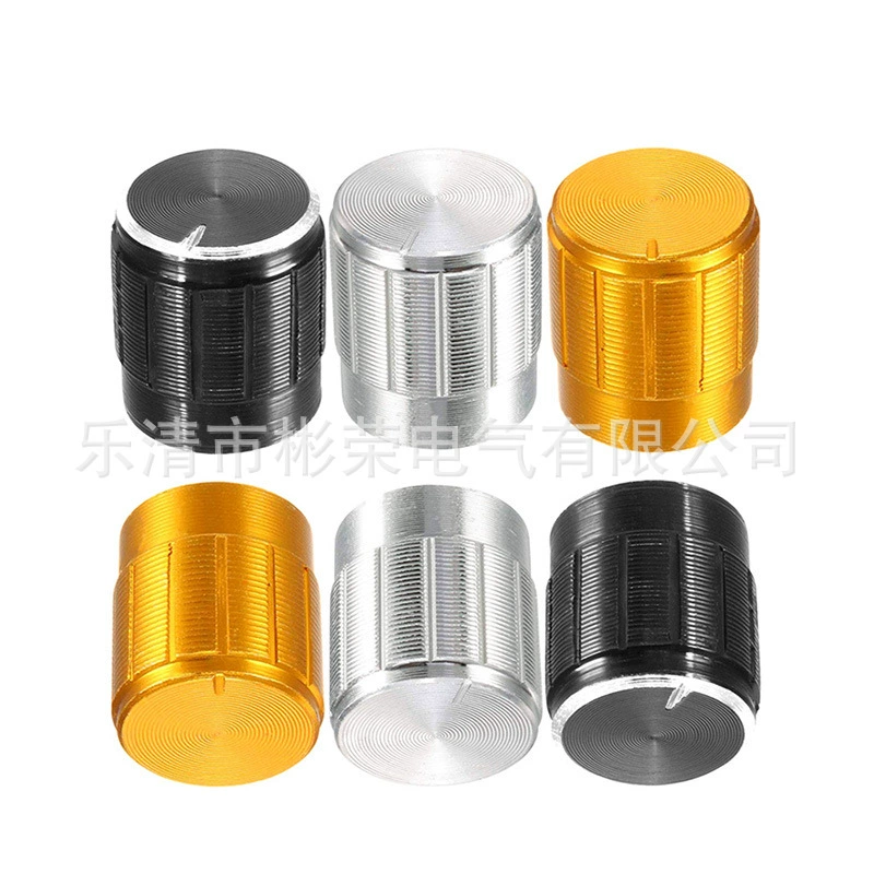 15x17 мм ручка из алюминиевого сплава, крышка потенциометра, поворотный переключатель динамика, колпачок переключателя настройки