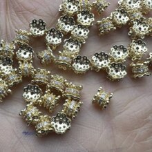 6mm�߱�ɫ��ʯ�U��С�U���p���и���ͨ��DIY�Ʒ������ӵ���