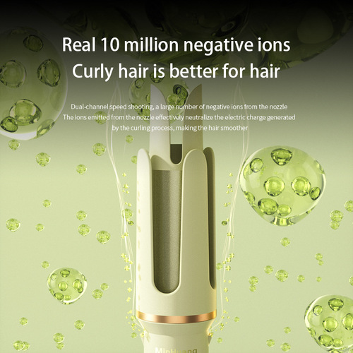 Cross-border source manufacturer automatic curling iron 32mm lazy curling negative ion perm for large curls and waves without damaging the hair