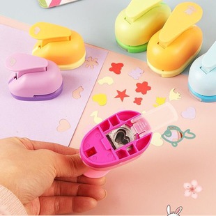 Children's kindergarten handmade diy material embossing machine small size embossing machine labor-saving style embossing machine printing machine loose