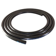 光面高压钢丝橡胶管耐高温耐油黑胶管工程机械液压油管编织橡胶管