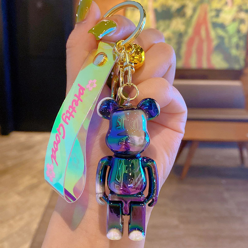 SKU-03-亚克力渐变关节熊-黑色渐变