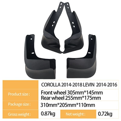Mudguard Corolla Corolla14-18 Levin