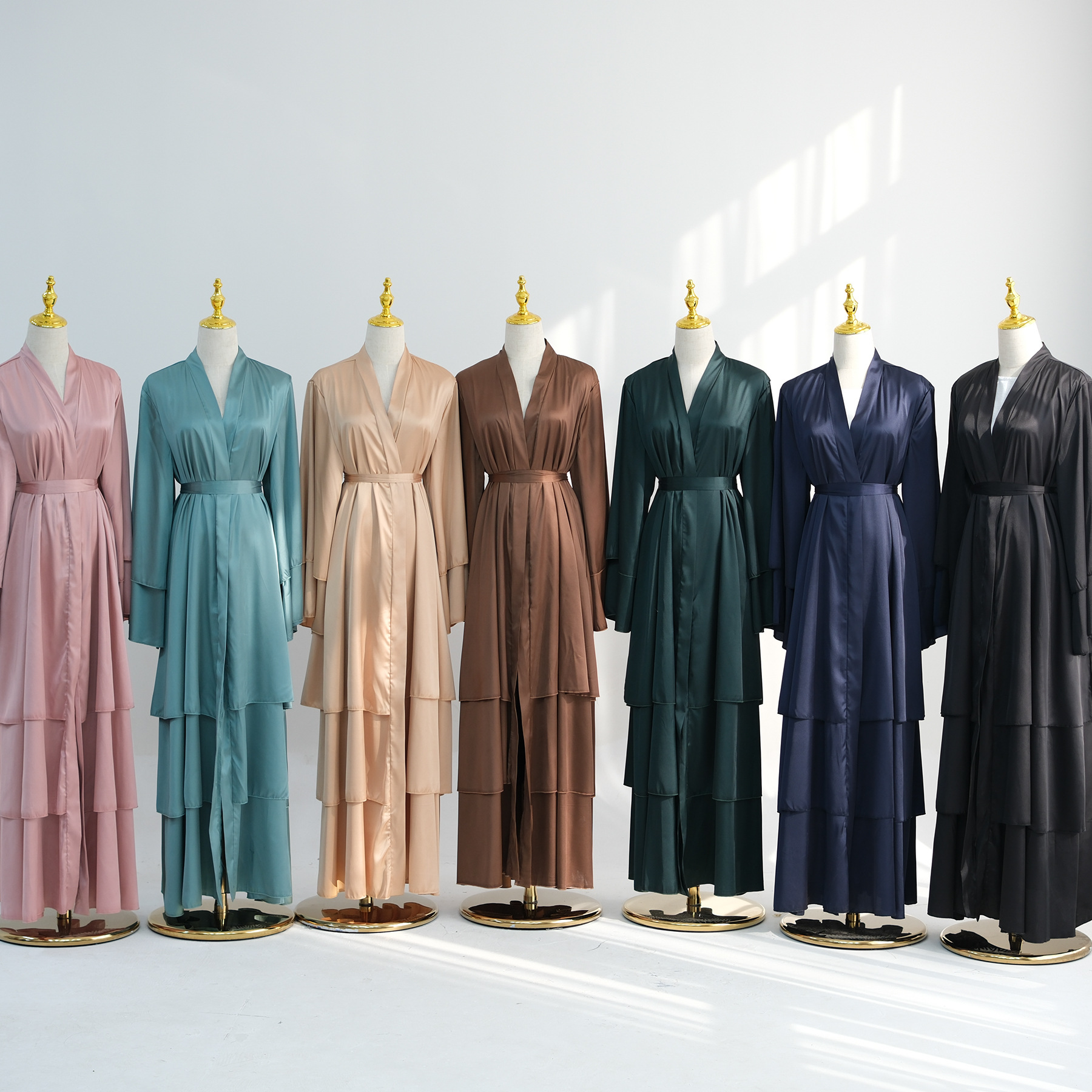 Loriya2024 Middle East Turkey Dubai Exquisite Elegant Cardigan Robe LR706_ecoleips.com