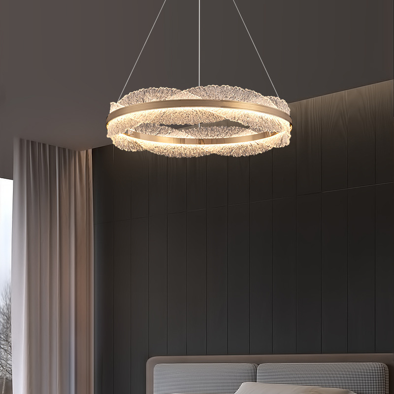 Luz francesa lujosa sala de estar iluminación comedor italiano diseñador de lámparas de nueva villa francesa lámpara de dormitorio