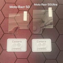 適用motorazr50鋼化膜手機保護膜摩托羅拉鏡頭膜摺疊屏幕玻璃貼膜