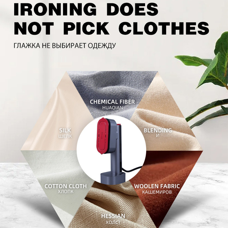 Cross-border Handheld Garment Steamer, Household Small Electric Iron, Portable Ironing Machine, Rotary Large Steam Iron_voghion.com