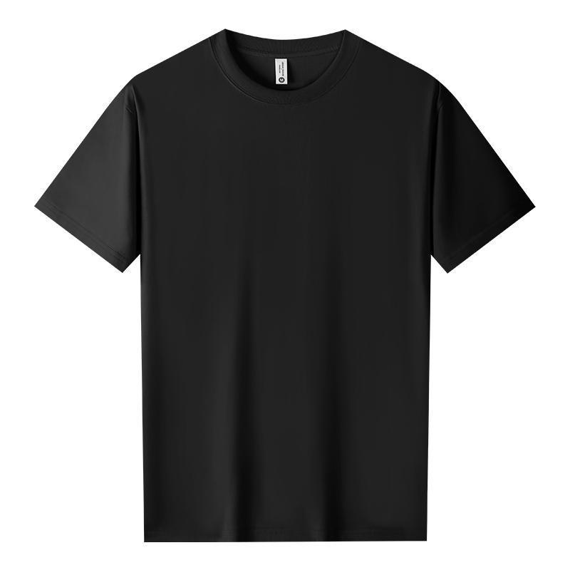 夏の氷爽tシャツ丸首半袖広告シャツ文化シャツ作業服工装速乾服印字ロゴ|undefined