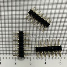 �����p�^�A��� ��ɫ �A�ײ�� �A������ 2.54mm�g�� 1*7P