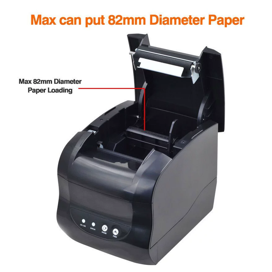 Xinye Xprinter XP-365 3-дюймовая наклейка для штрихкода принтер