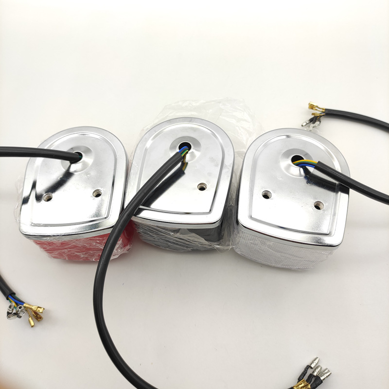 Ch-2071 Is Suitable for Little Monkey Little Golden Boy Motorcycle Modified Led Brake Driving and Steering Integrated Rear Tail Light