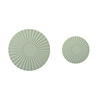 Round non-slip silica gel Scandinavian table mat, new collection, anti-scald