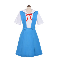 Neon Genesis Evangelion cos clothing Ayanami Rei Asuka Misato JK uniform skirt cosplay anime clothing