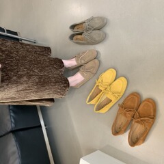 2025 春夏の新レトロフラットシューズ女性のための韓国スタイルのローファーレースアップリボン本革ビーニーシューズソフトレザー