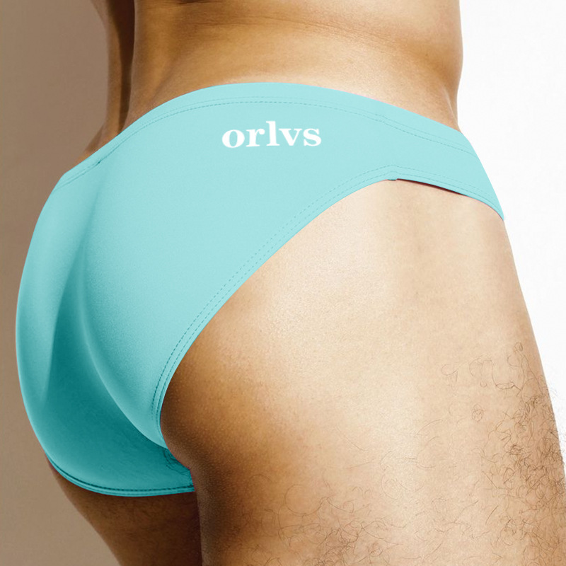 Orlvs Half Hip Sexy Bikini Modal Convex Bag Sexy Shorts Briefs Men Or679