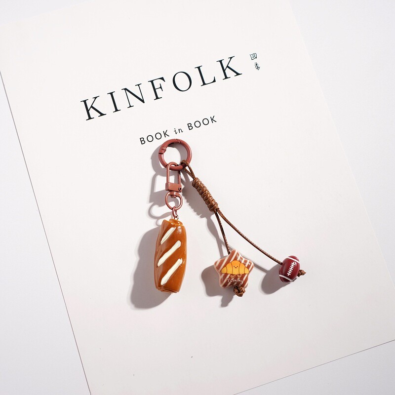 New Cute Cartoon Alkaline Water Bread Keychain Pendant Bag Pendant Small Gift Car School Bag Little Red Book New Cute Cartoon Alkaline Water Bread Keychain Pendant Bag Pendant Small Gift Car School Bag Little Red Book