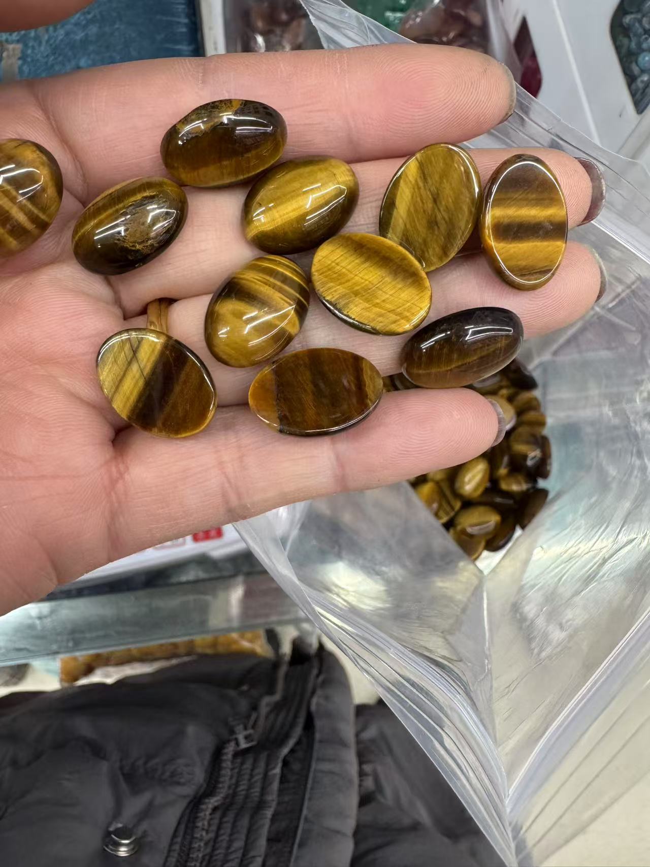Tiger eye stone a goods