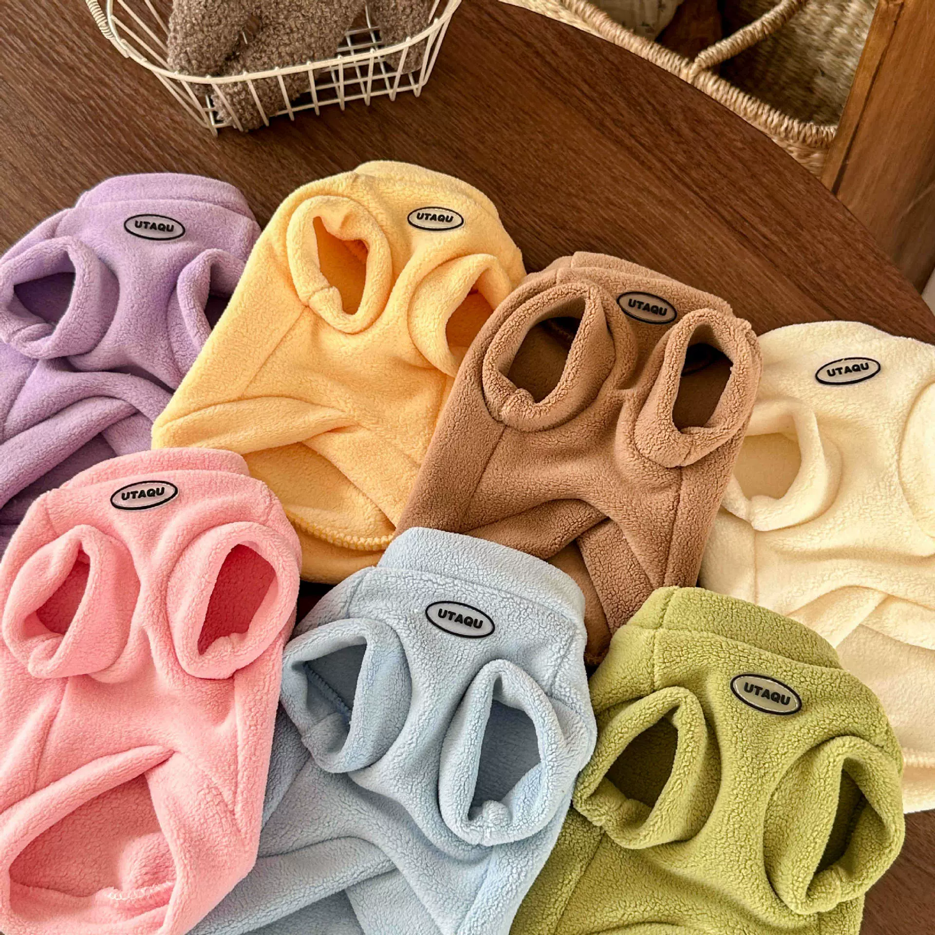 双面绒加厚狗狗背心比小中型犬宠物秋冬柔软保暖衣服奥粒绒保暖