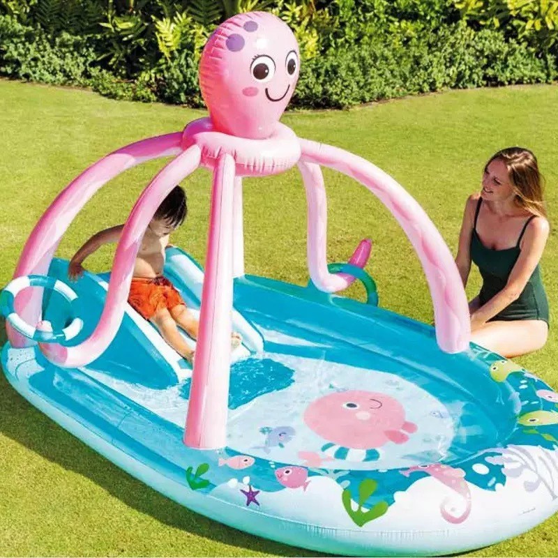Intex56138 Family Outdoor Inflatable Swimming Pool Kidsren's Paddling Pool Home Bathing Pool Ocean Ball Pool
