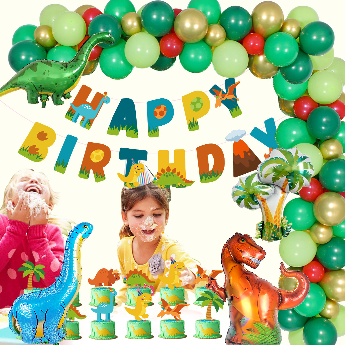 Cumpleaños globo decoración fiesta niños cumpleaños diseño 10 pulgadas látex dibujos animados animal cumpleaños traje globo al por mayor