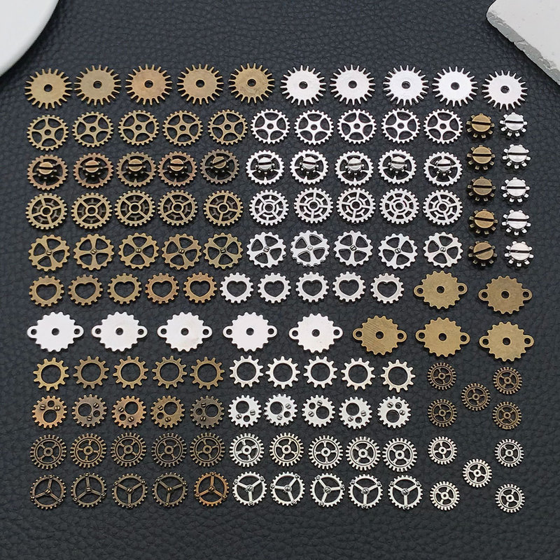 Retro Alloy Mechanical Cut Out Pinion Jewelry Accessories Handmade DIY Steampunk Robot Accessories Materials Retro Alloy Mechanical Cut Out Pinion Jewelry Accessories Handmade DIY Steampunk Robot Accessories Materials