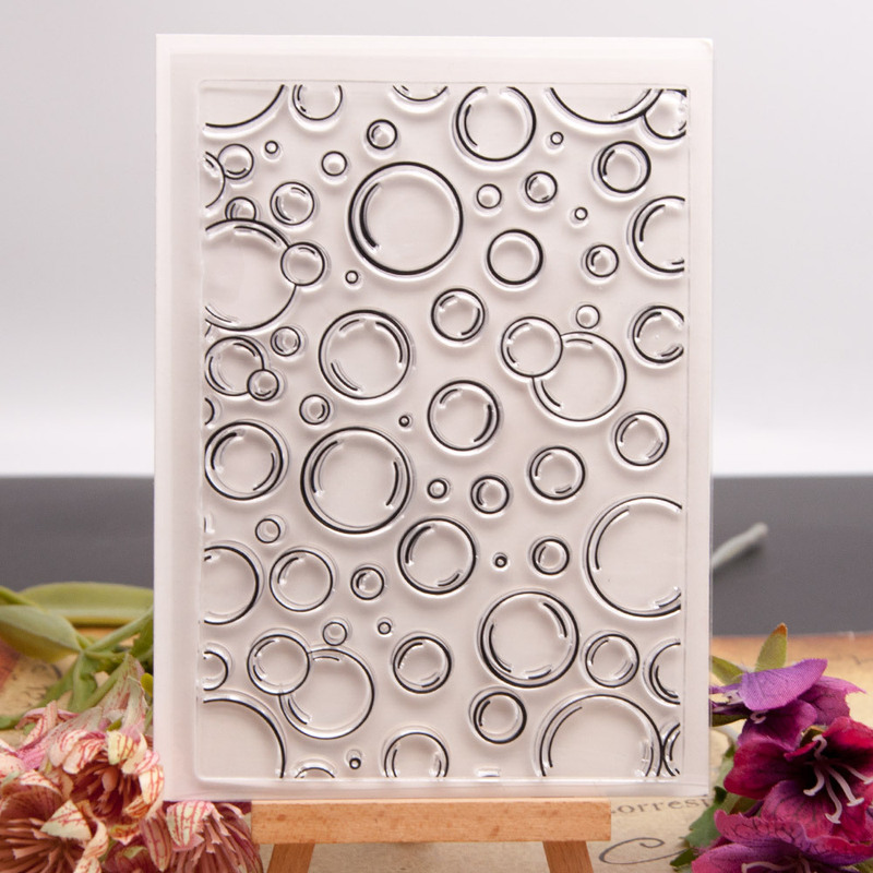T2213 Bubble Transparent Silicone Stamp Large Size Background Stamp for Journaling and Card Decoration T2213 Bubble Transparent Silicone Stamp Large Size Background Stamp for Journaling and Card Decoration