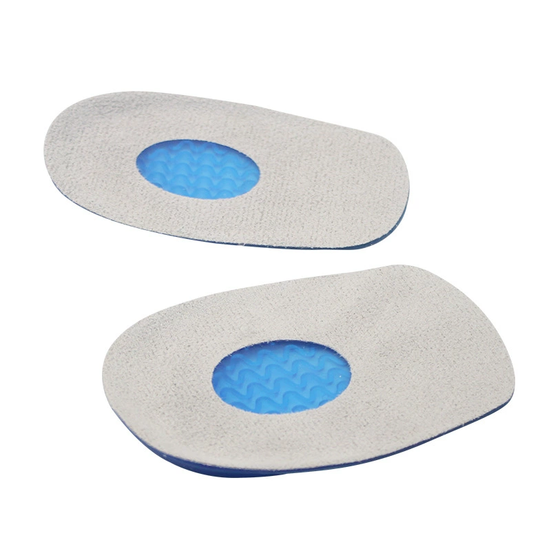 SEBS сложная ткань для мужчин и женщин, спортивный отдых, мягкая баскетбольная амортизирующая Нескользящая утолщенная Подушка половинного размера, Противоизносная подушка для пятки