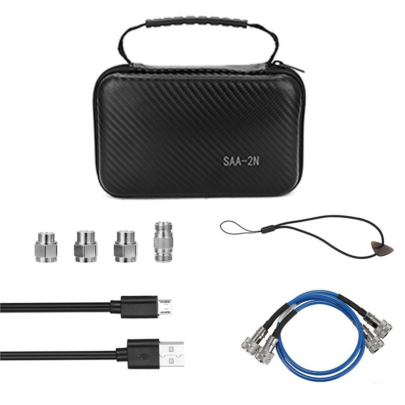 Новый 3G 4-дюймовый векторный сетевой анализатор SAA2N NanoVNA V2 железо в штучной упаковке для отправки EVA