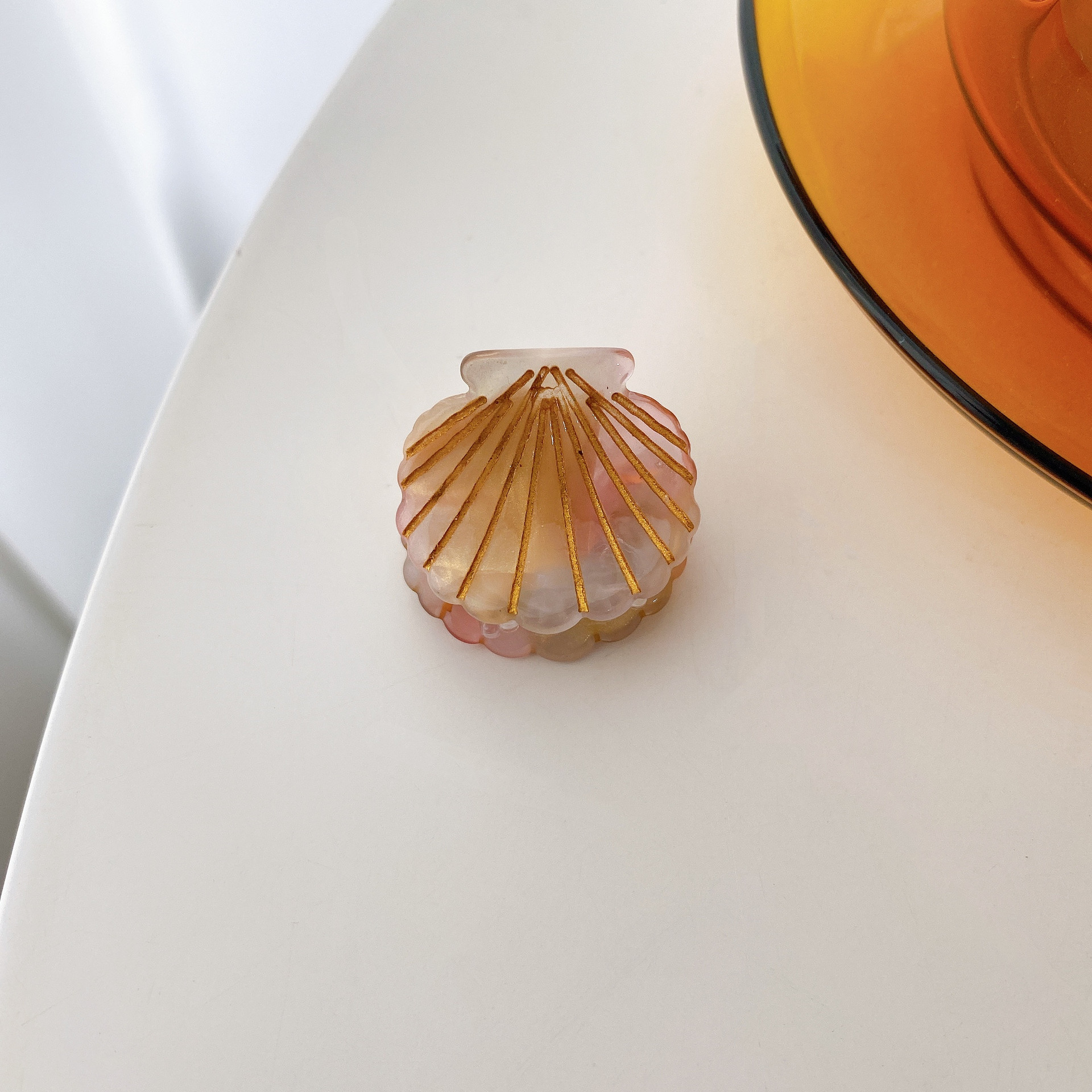 Handmade Design Cute Shell Acetic Acid Sheets Handmade Hair Claws