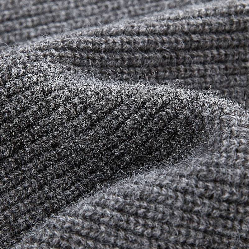 Cruz suéter más tamaño ropa de mujer grasa irregular corto suéter de punto otoño diseño sentido nicho ombligo Cruz larga image 6