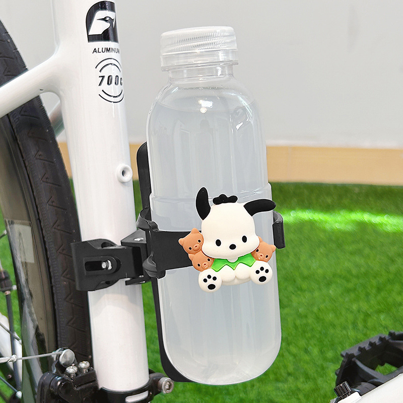 自転車のコップの棚のかわいい漫画のハンドルの多機能のオートバイの電気自動車は通用して飲み物の水筒のブラケットを入れます。|undefined