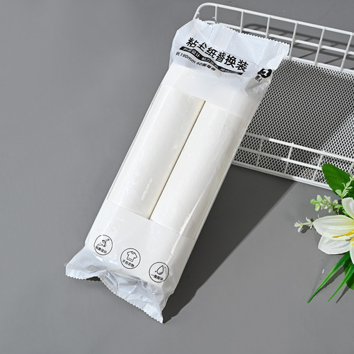 19cm hair roller adhesive paper hair remover roller brush magic adhesive roller paper replacement sticky roller dust paper