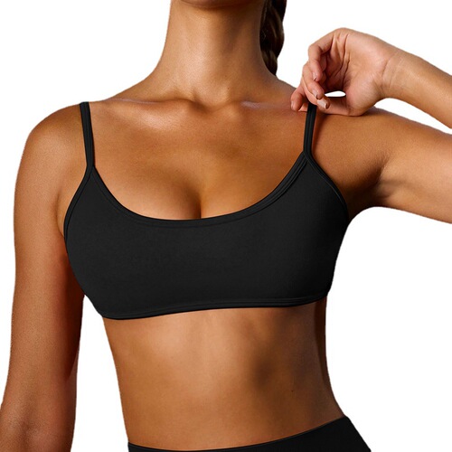 Amazon's new all-in-one push-up sports bra running shock-proof fitness top beautiful back yoga bra wholesale