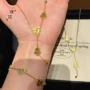 同款金店复古沙金项链