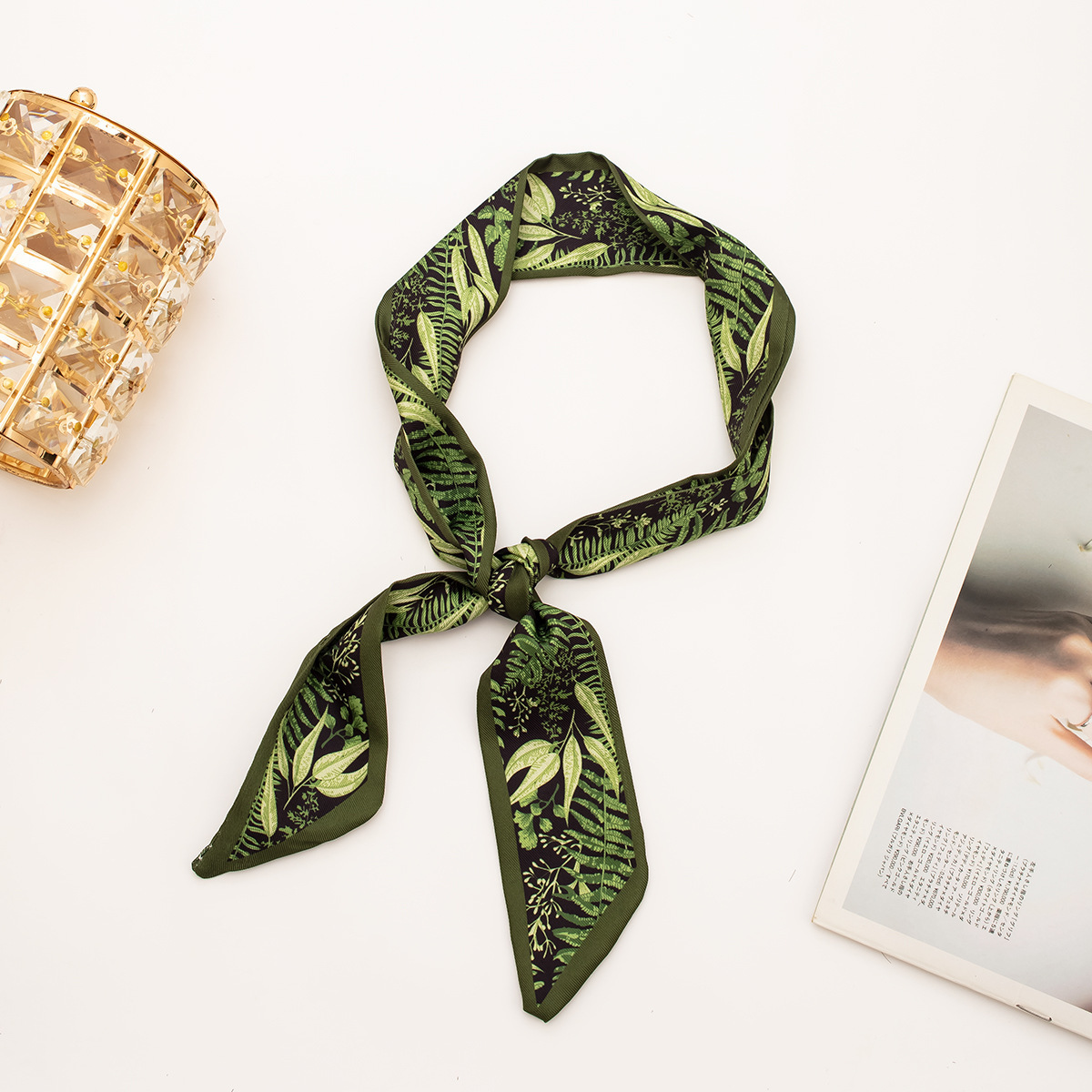 【그림자의 미스터리●오즈의 마법사] 실크 스카프 1개