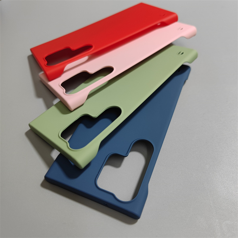 Half package frameless for Samsung s23ultra phone case s23/plus ultra-thin matte hard case protective cover