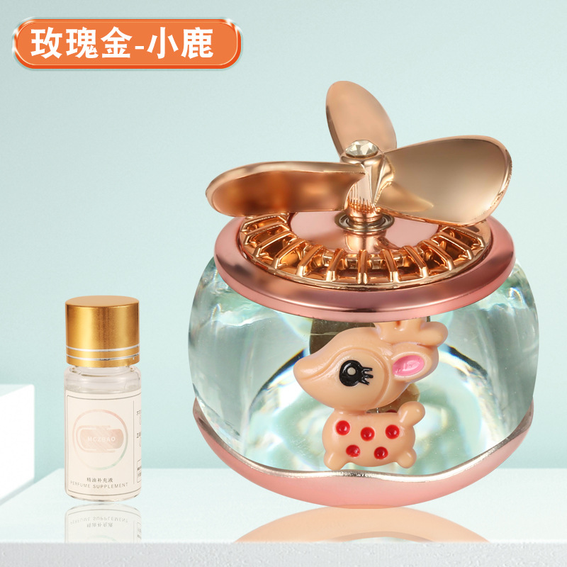 장미 황금 새끼 사슴