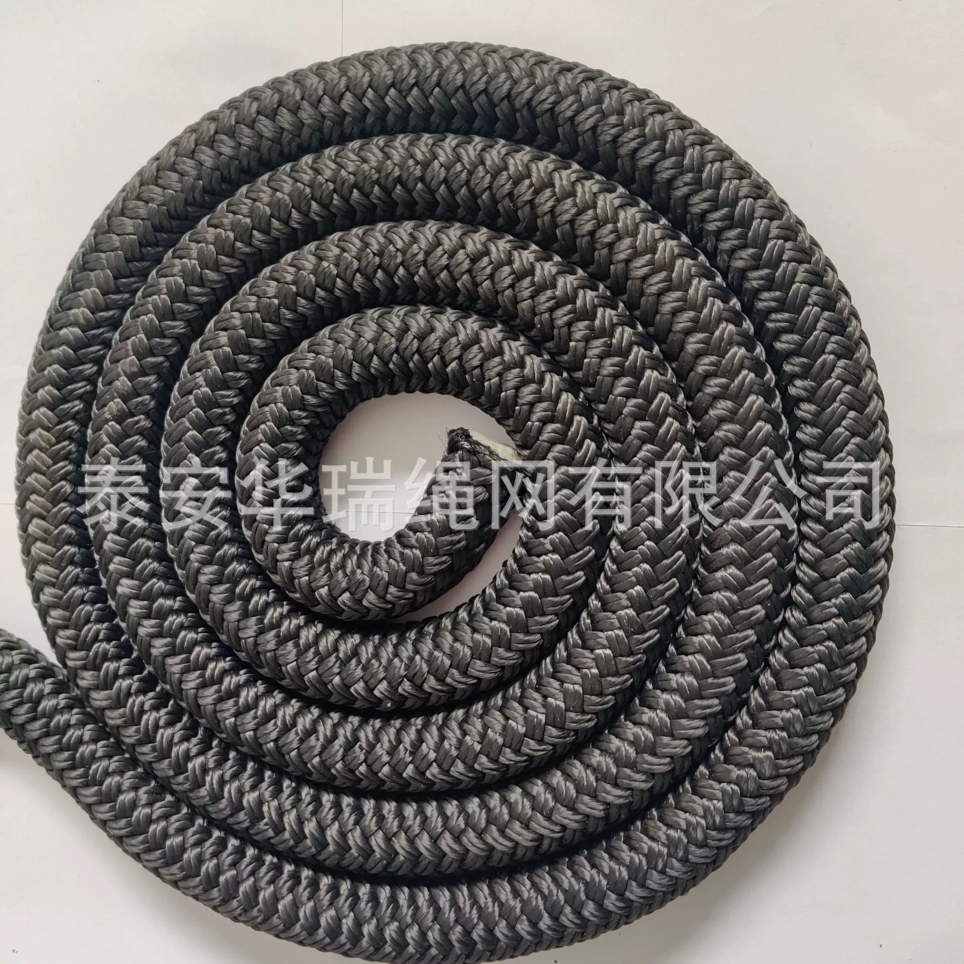 Фабрика бесплатная отправка нейлоновая двойная плетеная веревка полиэстер двойная плетеная веревка для морских причалов