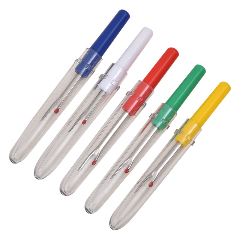 Removedor de alambre de alta calidad DIY accesorios de costura selector de hilo pequeño tamaño cortador de hilo herramienta de punto de cruz removedor de hilo