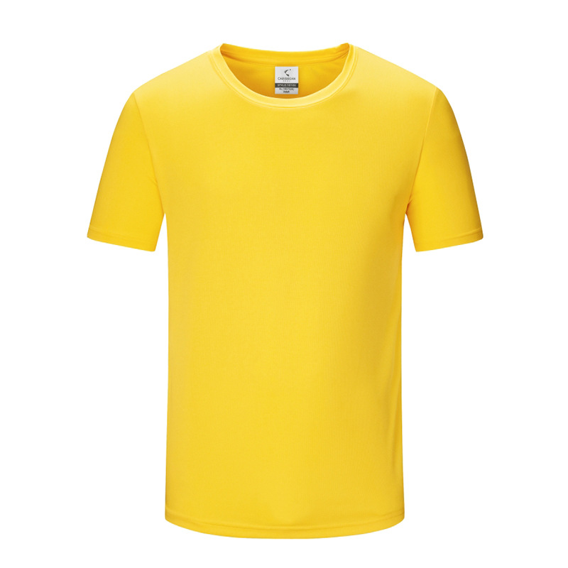 Verano transfronterizo europeo y americano cuello redondo de manga corta deportes al aire libre maratón correr camiseta de secado rápido personalizada