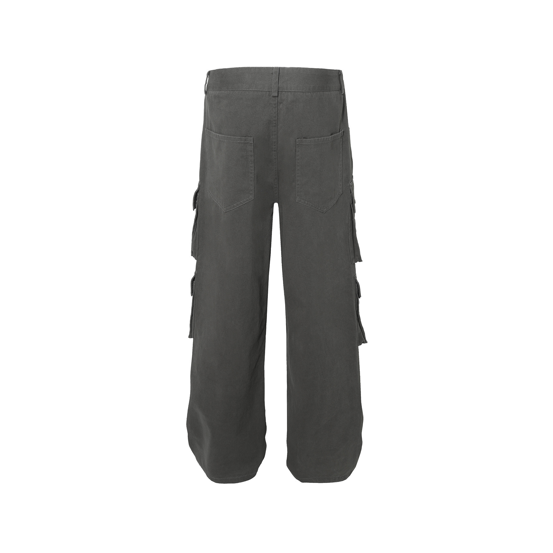 Pantalon cargo homme coupe ample style workwear décontracté_voghion.com