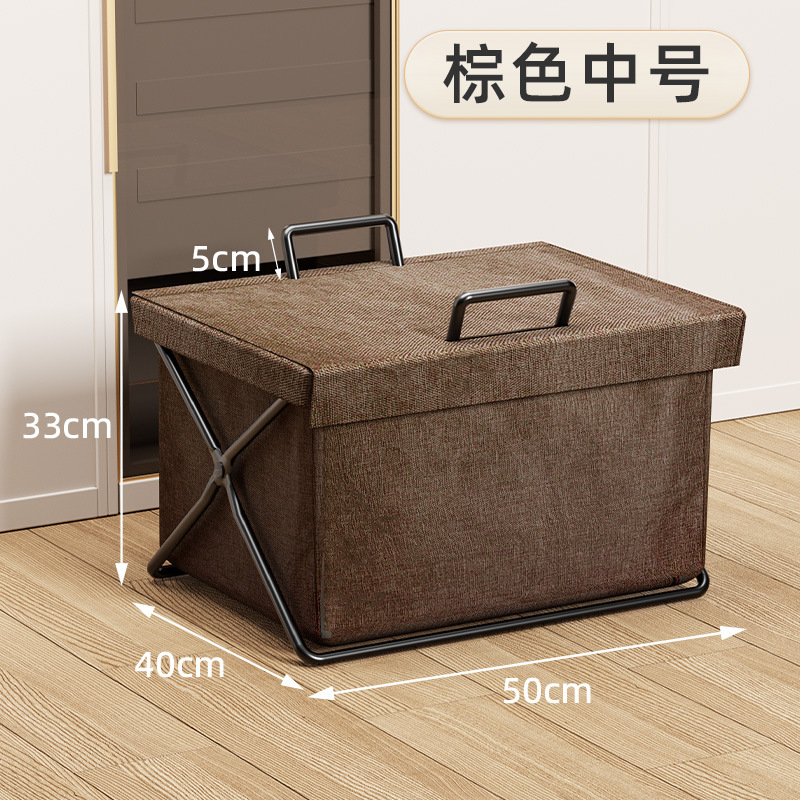 Dormitorio armario cesta de almacenamiento hogar cajón de tela plegable cesta de almacenamiento ropa interior pantalones ropa plegable caja de almacenamiento