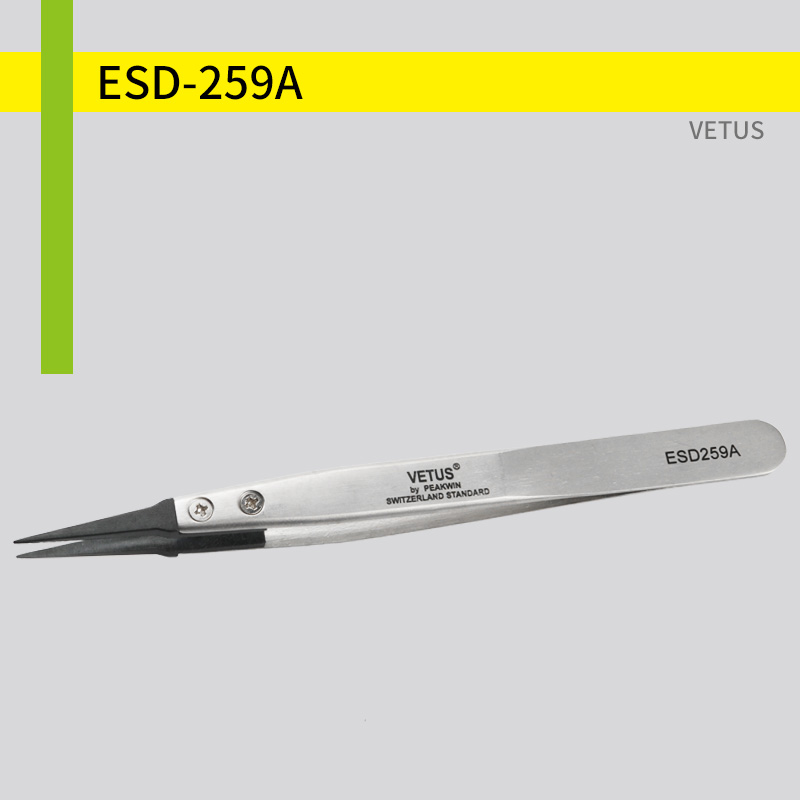 VETUS pinzas cabeza intercambiable ESD antiestático pinzas cabeza intercambiable pinzas antiestáticas pinzas cabeza de plástico electrónica de fábrica
