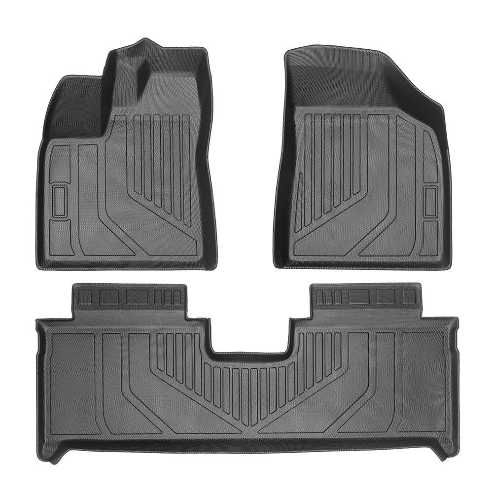 Aplicable a CHERY EQ7 2023 - 2025 TPE Foot Pad 3D todo el tiempo Material Backpack Cojín de piso