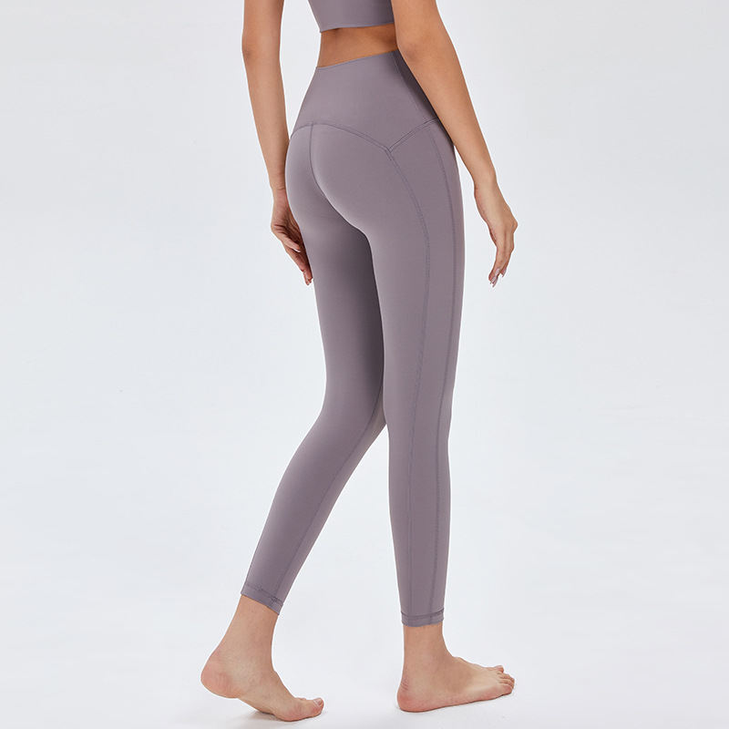 Luplus pantalones de yoga de cintura alta europeos y americanos pantalones de melocotón de Deportes de las mujeres pantalones de fitness de cadera