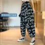 新款春夏显瘦薄款哈伦裤